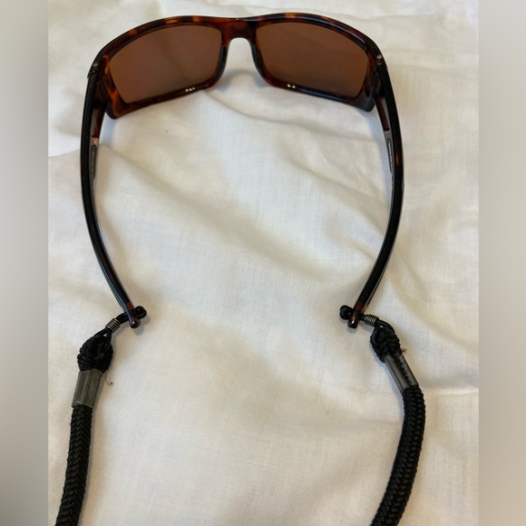 Polarized fishing Angler Eyes sunglasses with strap with LLBEAN case - Picture 4 of 7